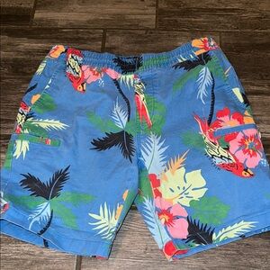 Tommy Hilfiger Blue Parrot Print Board Shorts